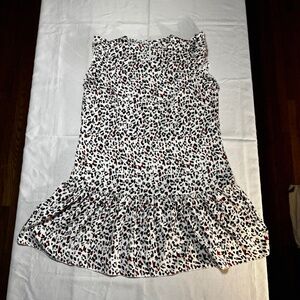 SHEIN Curve Leopard Print Dress - 1XL